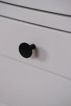 Møbelknap • Greb • Sort • Dyb 24 mm