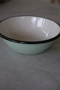 Morgenmadskål • Emalje • Mint