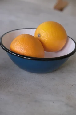 Morgenmadskål • Emalje • Petroleum