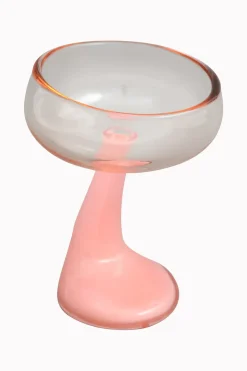 Mundblæst Cocktail Glas • Helle Mardahl • Pink Punch & Bubblegum
