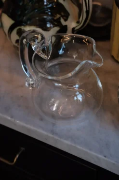 Mundblæst Glaskande • Murano • Klar