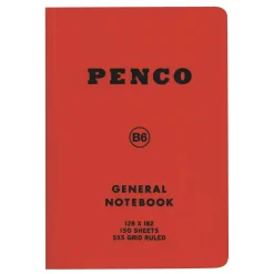 Notesbog • B6 • Rød