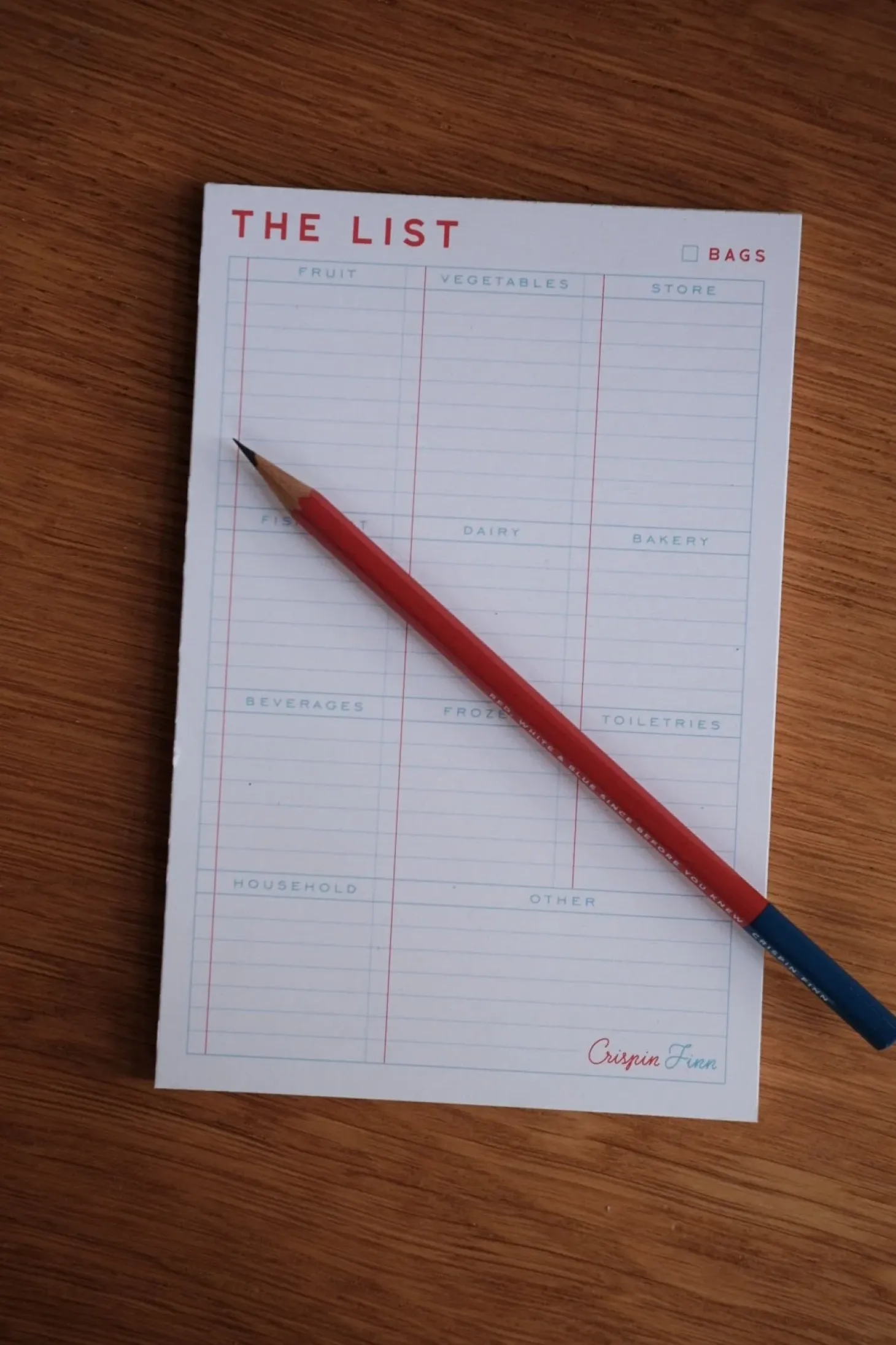 Notesbog • Indkøbsliste • 50 sider