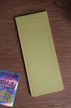 Notesbog • Post-It • Kalender • Måned • Gul