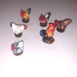 Påske • Farvede Haner • 1 stk