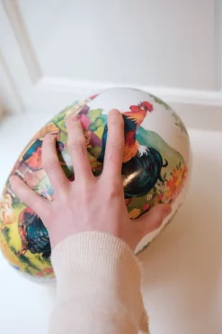 Påskedekoration • Papæg • 25 cm