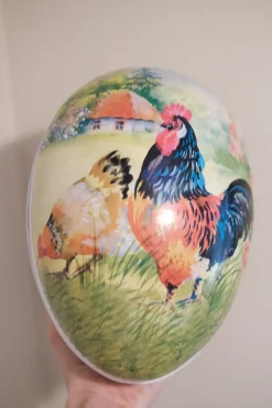 Påskedekoration • Papæg • 25 cm