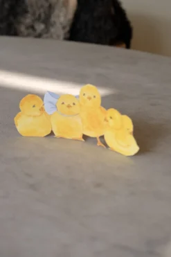 Påskepynt • Kyllinger • Udklip