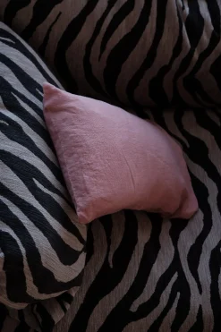 Pudevår • Hør • 30x40 • Litchi • Rosa