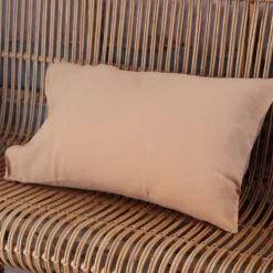 Pudevår • Hør • 50x70 • Noisette • Lys nøddebrun