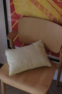 Pudevår • Hør • 30x40 • Paille • Lysegul