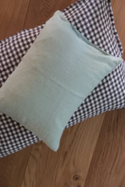 Pudevår • Hør • 30x40 • Pistacie