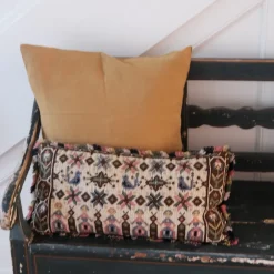 Pudevår • Hør • 50x50 • Tabacco