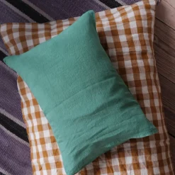 Pudevår • Hør • 30x40 • Vert Emeraude • Grøn