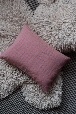 Pudevår • Hør • 30x40 • Vichy Fluo