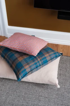 Pudevår • Hør • 30x40 • Vichy Fluo