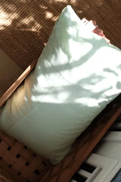 Pudevår • Hør • 50x70 cm • Pistacie