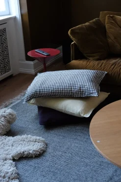 Pudevår • Hør • 50x70 cm • Vichy Marron