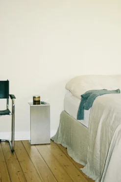 Sidebord • Stål • Pedistal