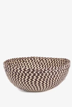 Skål • Palmeblade • Iraca • Brun • Mellem