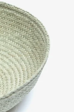 Skål • Palmeblade • Iraca • Støvet grøn • Mellem