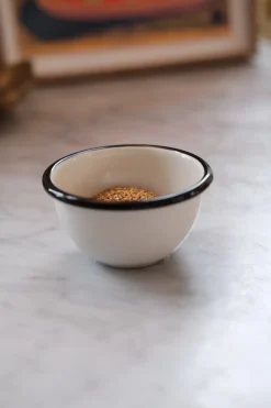 Snackskål • Emalje • Elfenben