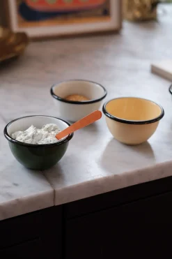 Snackskål • Emalje • Elfenben