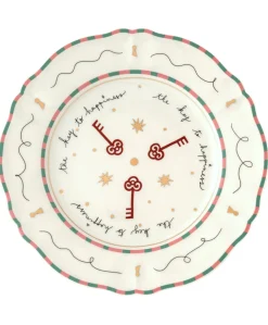 Tallerken • Fad • 26,5 cm • Nøgler • UDGÅR