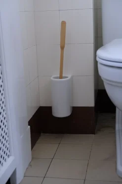 Toilet Børste Holder • Keramik