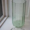 Vase • Glas • Transparent Grøn • Stor