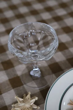 Vintage Champagneskål • Glas • 12,5 cm