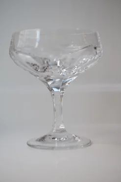 Vintage Champagneskål • Glas • 12,5 cm