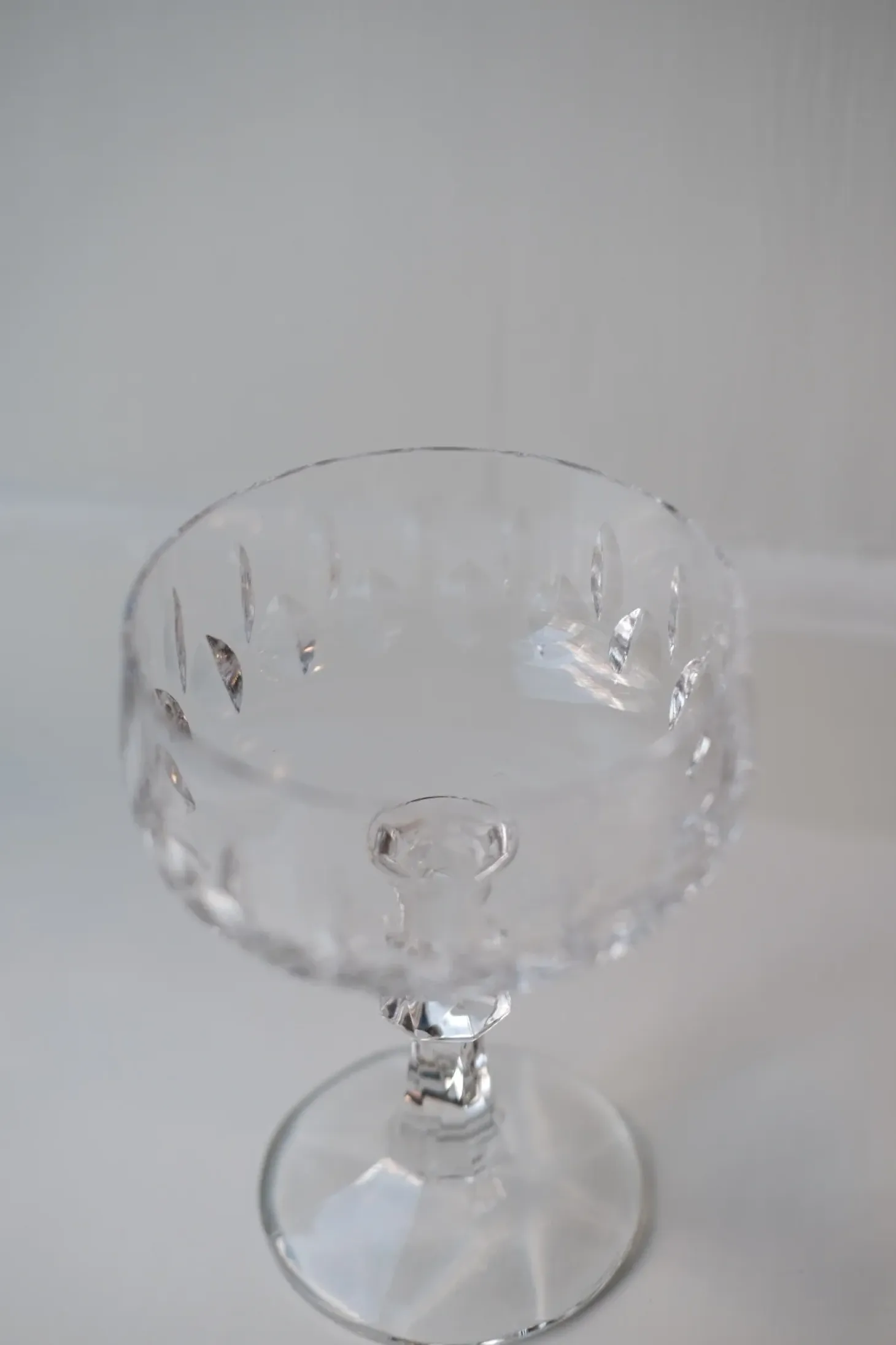 Vintage Champagneskål • Glas • 13 cm