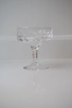 Vintage Likørglas • Krystal • 8,5 cm